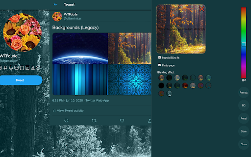 Twitter Lume Reskin screenshot