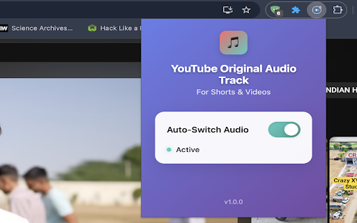 YouTube Original Audio Track for Shorts & Videos screenshot