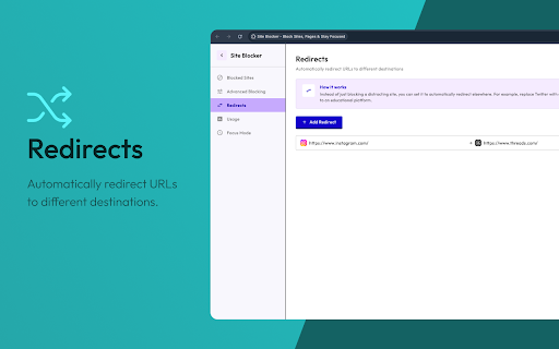 Site Blocker - Block Sites, Pages & Stay Focused screenshot