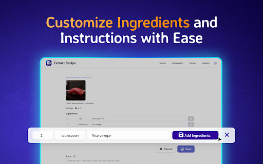 Recipe Saver AI screenshot