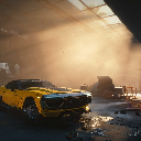 Cyberpunk 2077 Yellow Car Live Wallpaper icon