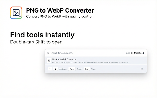 PNG to WebP screenshot