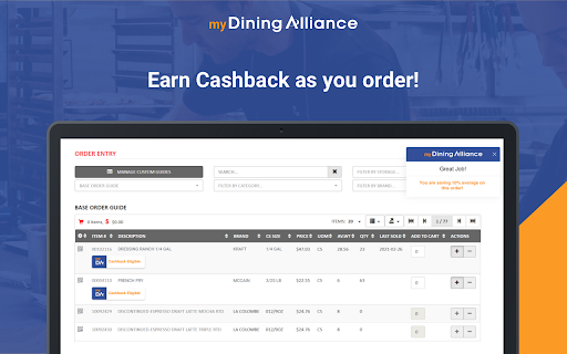 Dining Alliance screenshot