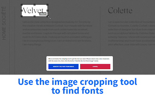 Font Identifier by WhatFontIs screenshot