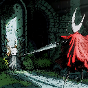 Hornet vs. Knight in Hollow Knight Duel Live Wallpaper icon