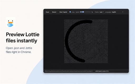 Oriview - Lottie Preview screenshot