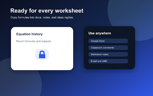 FormulaKeys Equation Editor screenshot