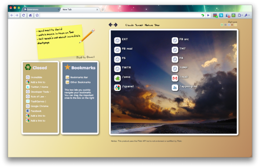 Incredible StartPage - Productive Start Page screenshot