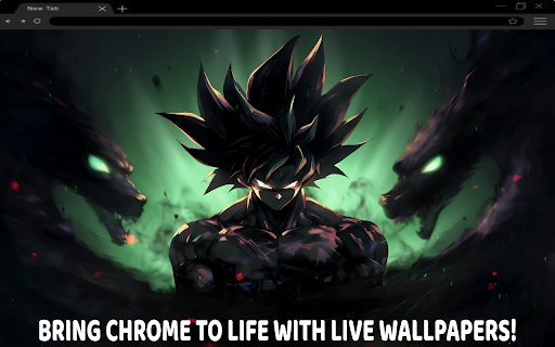 Saiyan Warrior Goku Live Wallpaper screenshot