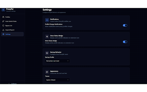 ProxyPal screenshot