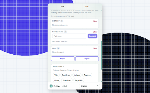 Base64 Pad screenshot