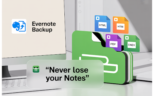 Evernote Backup exporter screenshot