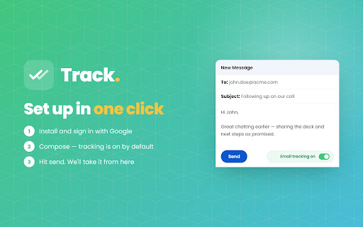 Track - Email Tracking for Gmail™ screenshot