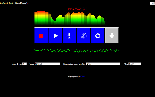 Web Media Center screenshot
