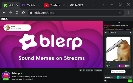 Blerp - Videos, TTS, Memes, Sound Alerts screenshot