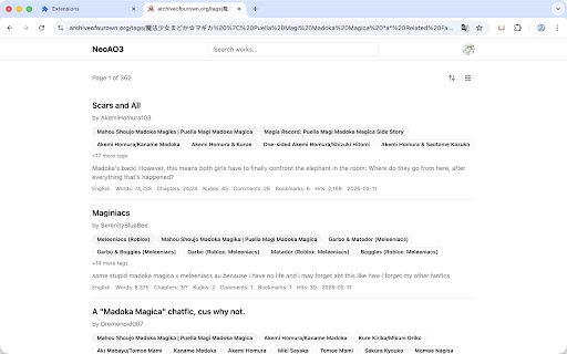 NeoAO3 screenshot
