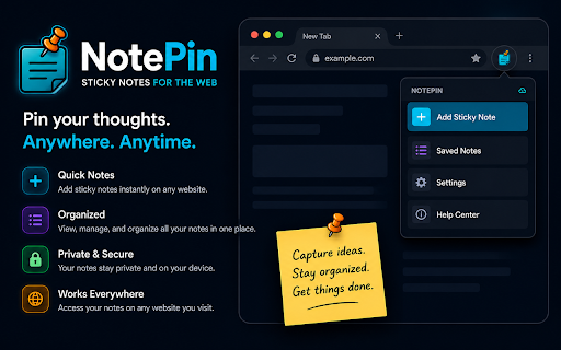 NotePin screenshot