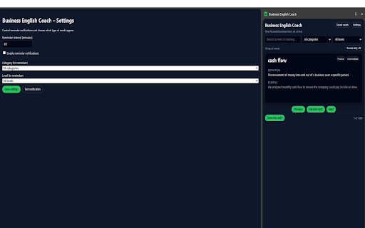 Business English Coach screenshot