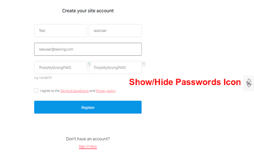 Password Viewer screenshot