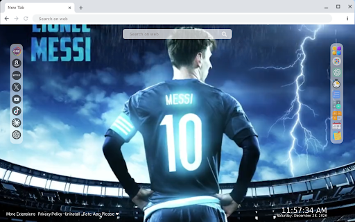 Leo Messi Live Wallpaper screenshot