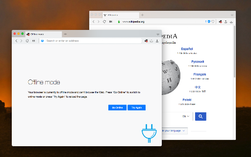 Work Offline screenshot