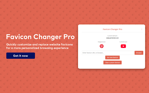 Favicon Changer Pro screenshot
