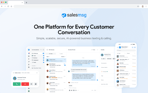 Salesmsg - Business Text Messaging screenshot