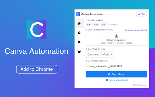 Canva Automation - Auto Canva Maker screenshot