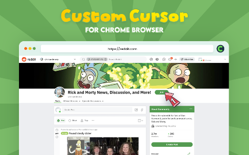Custom Cursor for Chrome screenshot