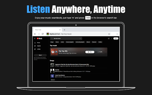 MyMusicFind screenshot