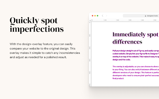 Designer Tools screenshot