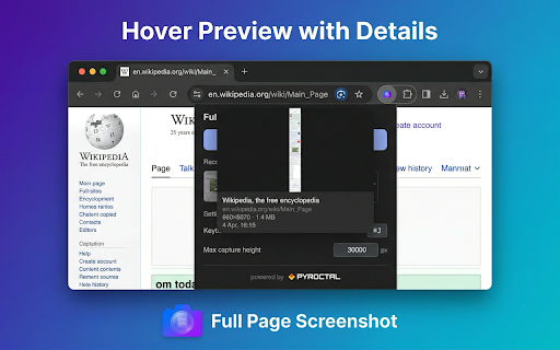 Full Page Screenshot screenshot