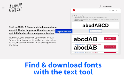 Font Identifier by WhatFontIs screenshot