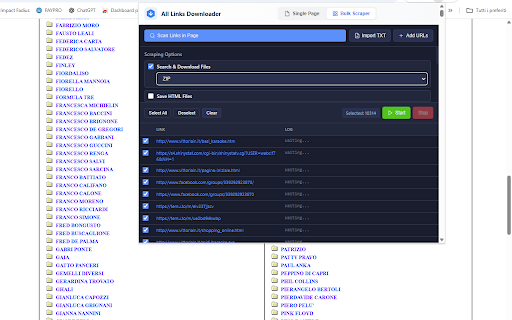 All Links Downloader screenshot