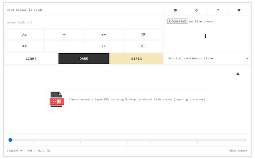 ePub Reader screenshot