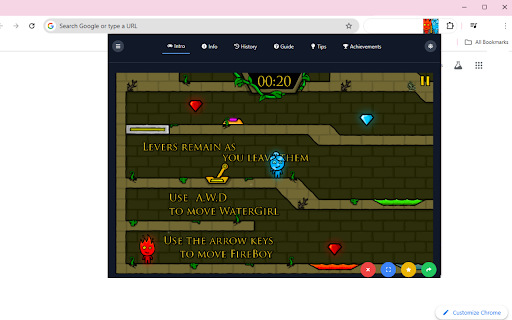 Fireboy Watergirl 1 - Forest Temple screenshot
