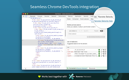 Ranorex Selocity screenshot