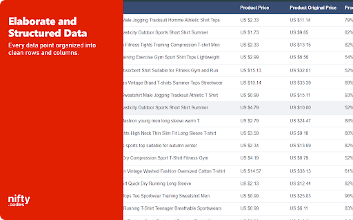 A-Market Scraper: Export Products, Reviews, Variants & More screenshot
