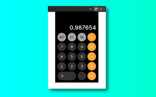 Calculator screenshot