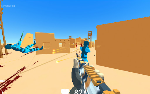 Desert CS Shootout: Unity Gun Game screenshot
