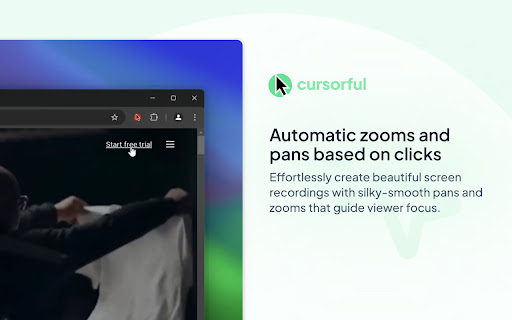 Cursorful - Screen Recorder with Auto Zoom screenshot