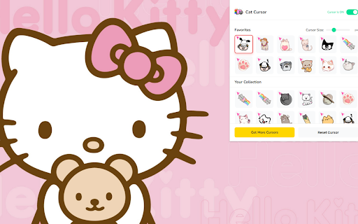 Cat Cursor ♥ Custom Cursor for Chrome™ screenshot