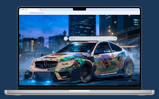 Mercedes Benz C63 Live Wallpaper screenshot