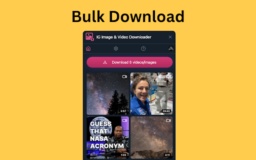 Image & Video Downloader for Ins screenshot