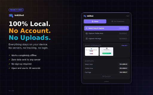 InkShot — Webpage Screenshot & Draw Tool screenshot