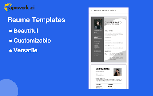 AI Resume Builder - Supawork AI screenshot