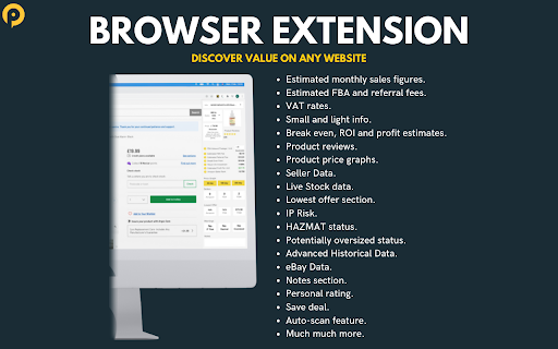 Profitl - Amazon FBA Deal Analysis Tool screenshot