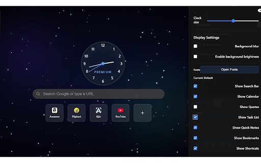 Cosmic Particle Field screenshot