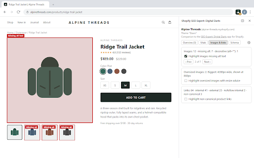 Shopify SEO Expert: Digital Darts screenshot