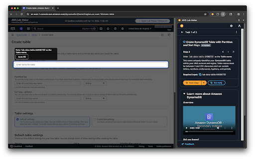 AWS Lab Maker screenshot